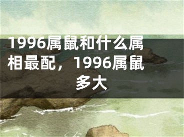1996属鼠和什么属相最配，1996属鼠多大