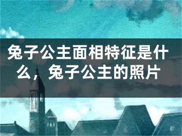 兔子公主面相特征是什么，兔子公主的照片