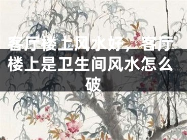 客厅楼上风水好,客厅楼上是卫生间风水怎么破