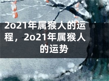 2o21年属猴人的运程，2o21年属猴人的运势