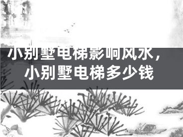 小别墅电梯影响风水，小别墅电梯多少钱