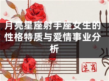 月亮星座射手座女生的性格特质与爱情事业分析
