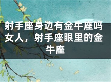 射手座身边有金牛座吗女人,射手座眼里的金牛座