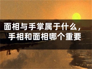 面相与手掌属于什么,手相和面相哪个重要