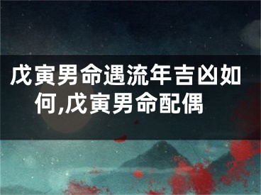 戊寅男命遇流年吉凶如何,戊寅男命配偶