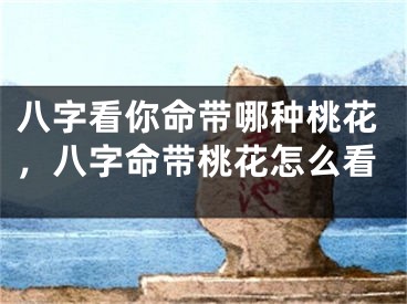 八字看你命带哪种桃花,八字命带桃花怎么看