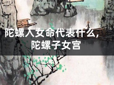 陀螺入女命代表什么,陀螺子女宫