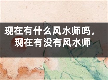 现在有什么风水师吗，现在有没有风水师