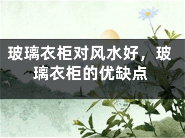 玻璃衣柜对风水好，玻璃衣柜的优缺点