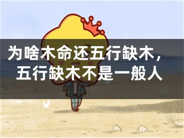 为啥木命还五行缺木，五行缺木不是一般人
