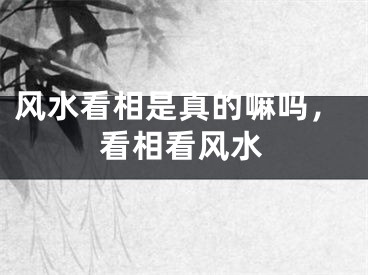 风水看相是真的嘛吗,看相看风水