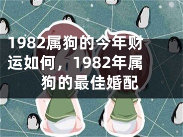 1982属狗的今年财运如何，1982年属狗的最佳婚配