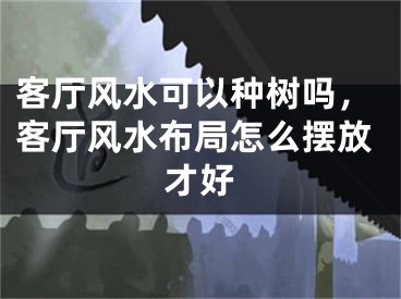 客厅风水可以种树吗,客厅风水布局怎么摆放才好