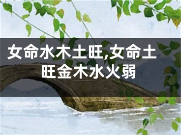 女命水木土旺,女命土旺金木水火弱