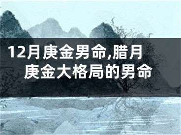 12月庚金男命,腊月庚金大格局的男命