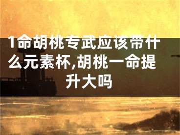 1命胡桃专武应该带什么元素杯,胡桃一命提升大吗