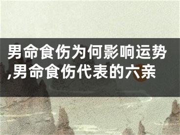 男命食伤为何影响运势,男命食伤代表的六亲