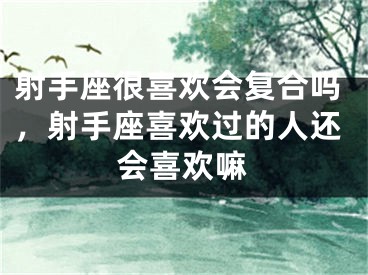 射手座很喜欢会复合吗,射手座喜欢过的人还会喜欢嘛
