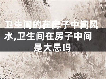 卫生间的在房子中间风水,卫生间在房子中间是大忌吗