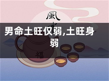 男命土旺仅弱,土旺身弱