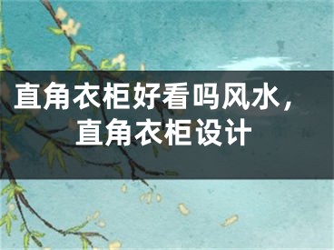 直角衣柜好看吗风水，直角衣柜设计