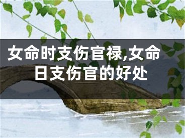 女命时支伤官禄,女命日支伤官的好处