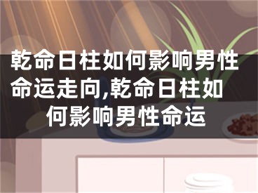 乾命日柱如何影响男性命运走向,乾命日柱如何影响男性命运
