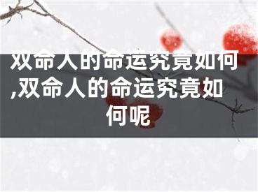 双命人的命运究竟如何,双命人的命运究竟如何呢