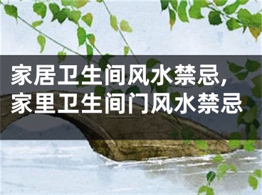 家居卫生间风水禁忌,家里卫生间门风水禁忌
