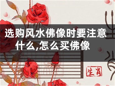选购风水佛像时要注意什么,怎么买佛像